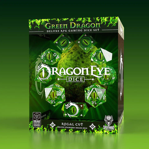 Dragon dice packaging geek gift