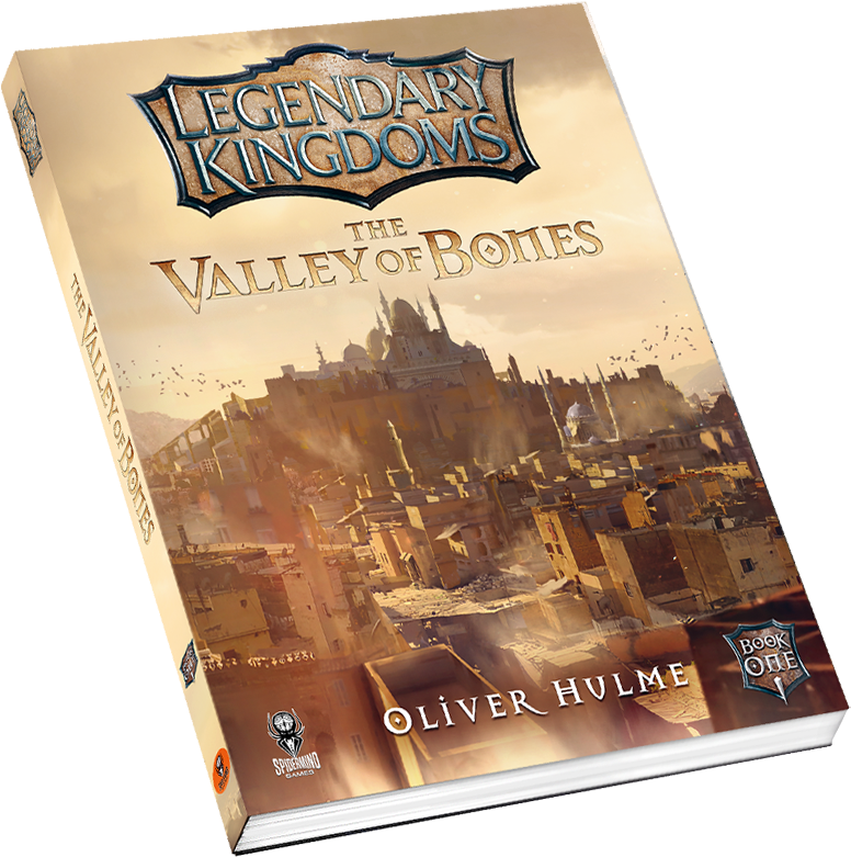 Legendary Kingdoms Valley of Bones (Book 1) - Softback