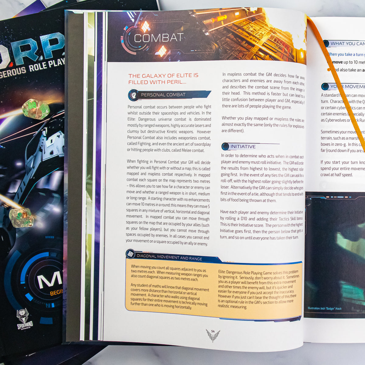 Elite Dangerous RPG core book - Spidermind Games, Elite Dangerous RPG