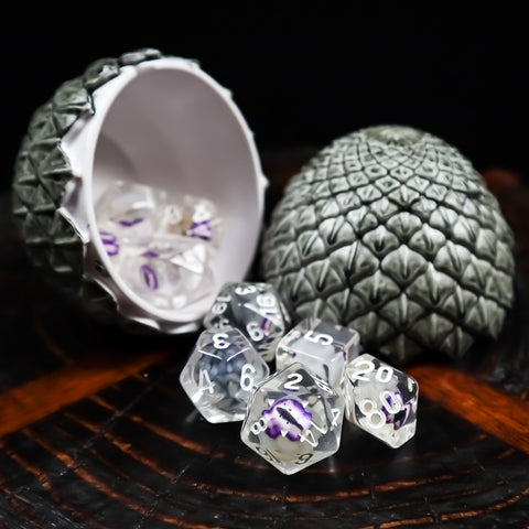 Spilled Dragon Dice White Dagon