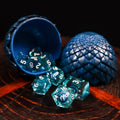 Dragon Egg gift with blue dice